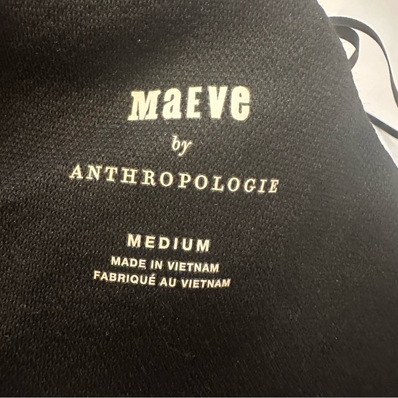 Maeve black and white scallop trim tank top- Size
M - Picture 4 of 4